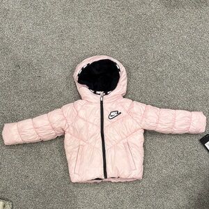 Nike Light Pink Hooded Jacket